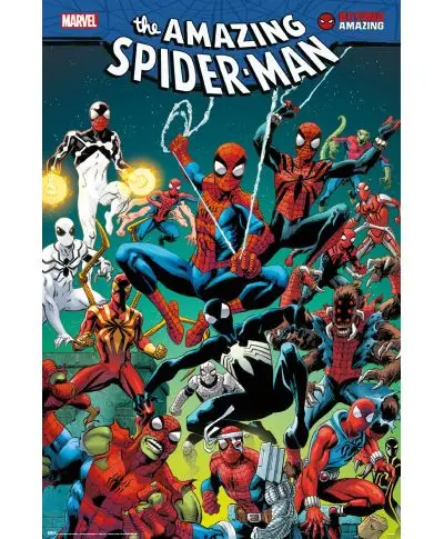 Marvel Spiderman Web - plakat