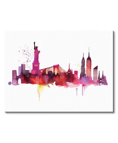 Obraz do salonu - New York Skyline