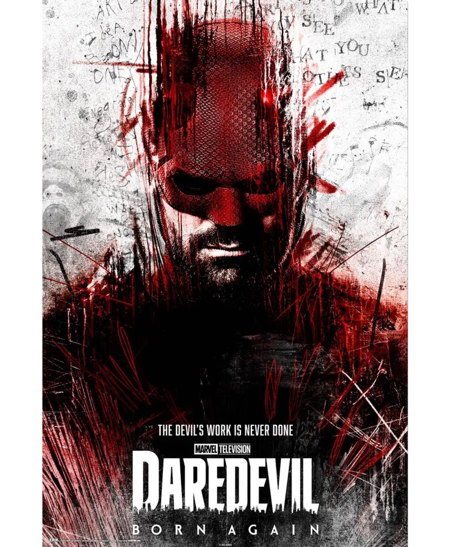 Marvel Daredevil Born Again - plakat