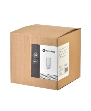 ELLA STRIPES Komplet 4 szklanek 400ml ze szkła borokrzemowego 7x5,6x14cm