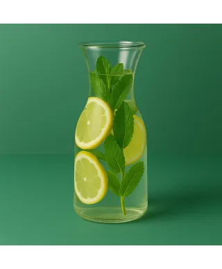 MODERN KITCHEN Karafka szklana 1L8,5x9,4x27,2cm