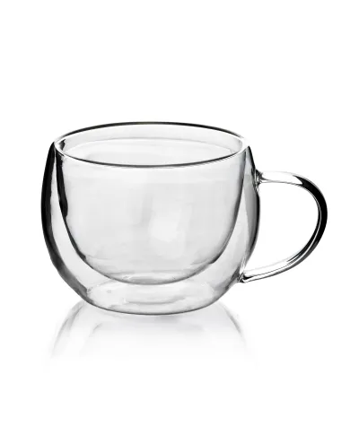 PETER Filiżanka ze szkła borokrzemowego280ml 9x6,5x7,4cm