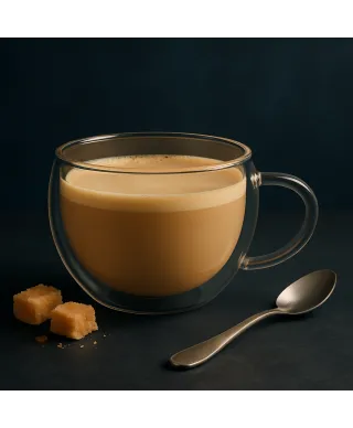 PETER Filiżanka ze szkła borokrzemowego280ml 9x6,5x7,4cm