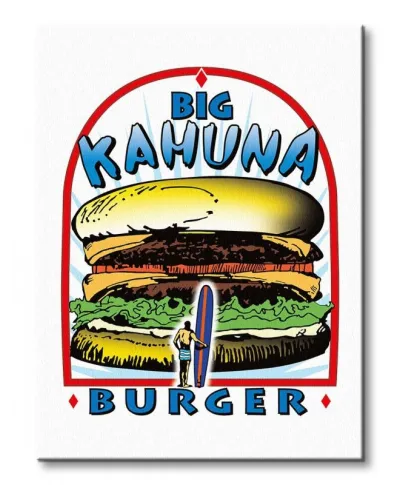 Obraz do salonu - Pulp Fiction (Big Kahuna Burger)