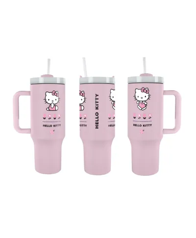 Hello Kitty Pink - kubek termiczny z uchem