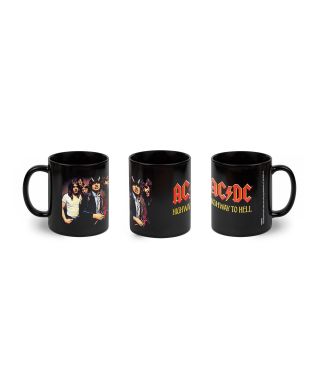 AC/DC Highway To Hell - czarny kubek
