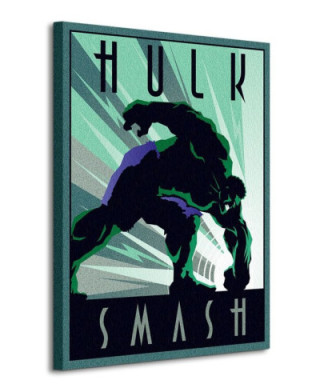 Obraz na płótnie - Marvel Deco (Hulk)
