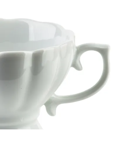 BASIC Filiżanka ryflowana 150ml 8,5x10,5x6cm