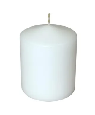 Świeca CLASSIC CANDLES Walec średni 7xh14cm biała parafinowa