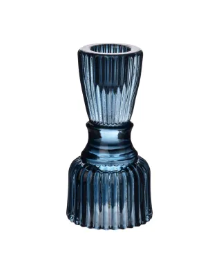 PATRICIA BLUE Świecznik5,1xh10,2cm