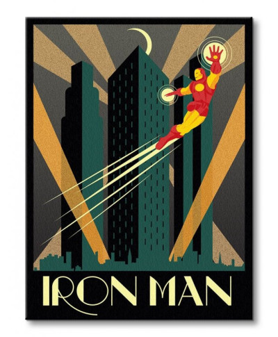 Obraz na płótnie - Marvel Deco (Iron Man)