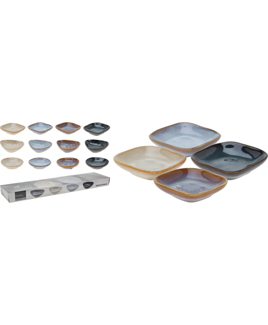 ZESTAW MISECZEK NA PRZEKĄSKI 4 SZT. 3 RO