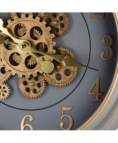 RAMSEY Zegar 45cm z ruchomym mechanizmem