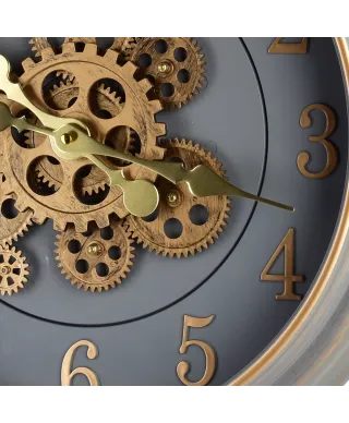 RAMSEY Zegar 45cm z ruchomym mechanizmem