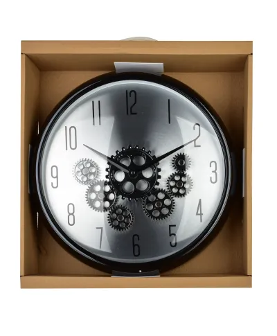 RAMSEY Zegar 35x9cm z ruchomym mechanizmem