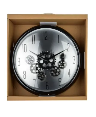 RAMSEY Zegar 35x9cm z ruchomym mechanizmem