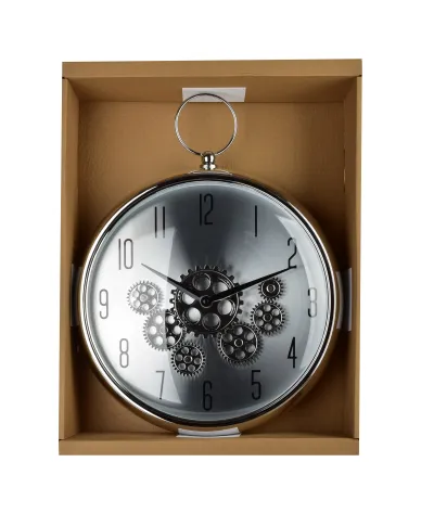 RAMSEY Zegar 35x43x9cm z uchwytemi z ruchomym mechanizmem