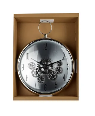 RAMSEY Zegar 35x43x9cm z uchwytemi z ruchomym mechanizmem