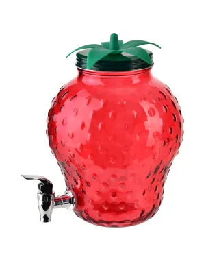 MODERN KITCHEN Szklany słój z kranikiem4L