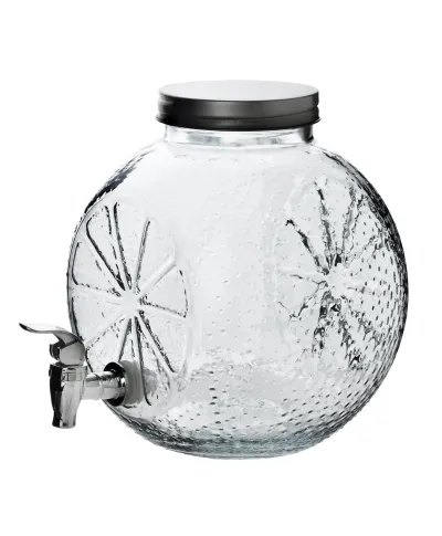 MODERN KITCHEN Szklany słój z kranikiem5L