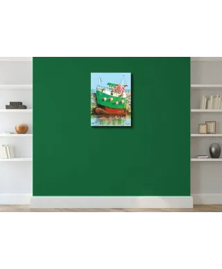 Obraz do sypialni - Green Netter