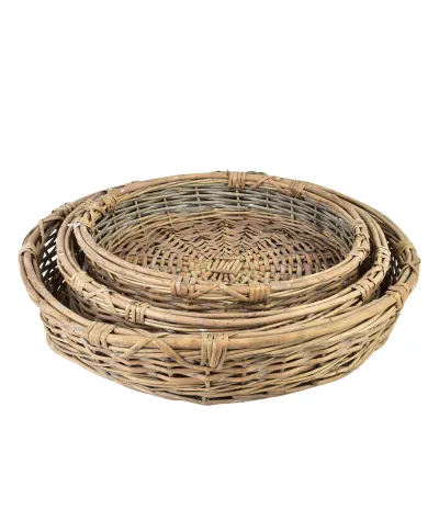 GUSTAV Komplet 3 tac 50x50x9cm/44x44x9cm/39x39x9cm