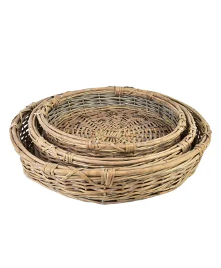 GUSTAV Komplet 3 tac 50x50x9cm/44x44x9cm/39x39x9cm