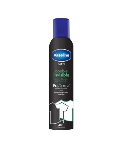VASELINE Deospray 250ml Double Invisible Men
