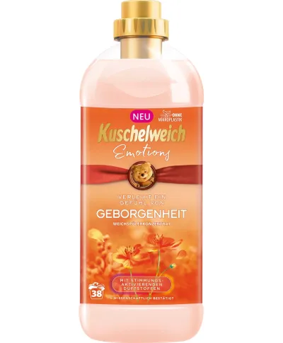KUSCHELWEICH Płyn do płukania 1L 38p Emotions Geborgenheit