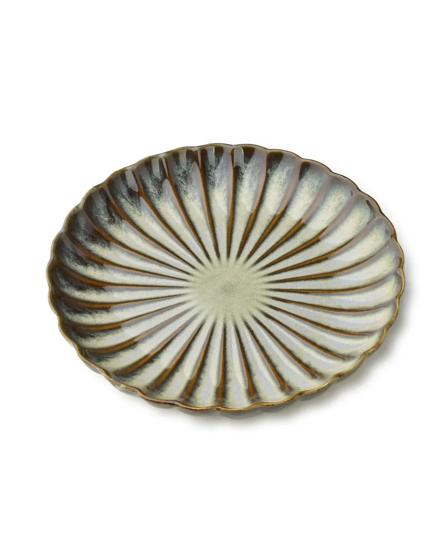 EVIE GREEN Talerz deserowy 20,5x3cm