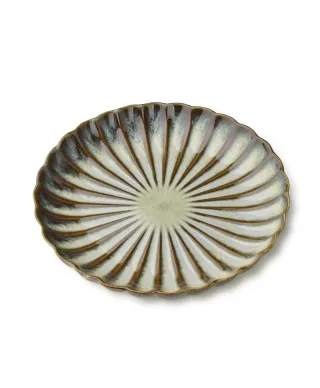 EVIE GREEN Talerz deserowy 20,5x3cm