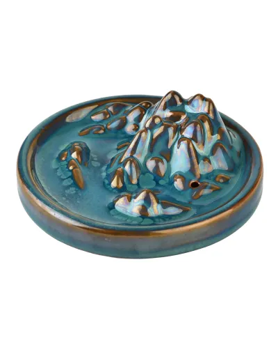 BACKFLOW Podstawka na kadzidło góry 3x3x9,5cm