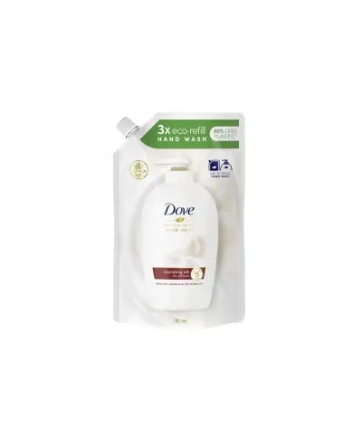 DOVE Mydło w płynie 750ml Fine Silk zapas
