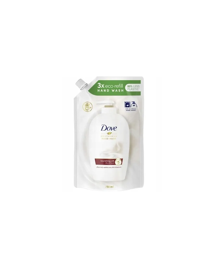DOVE Mydło w płynie 750ml Fine Silk zapas
