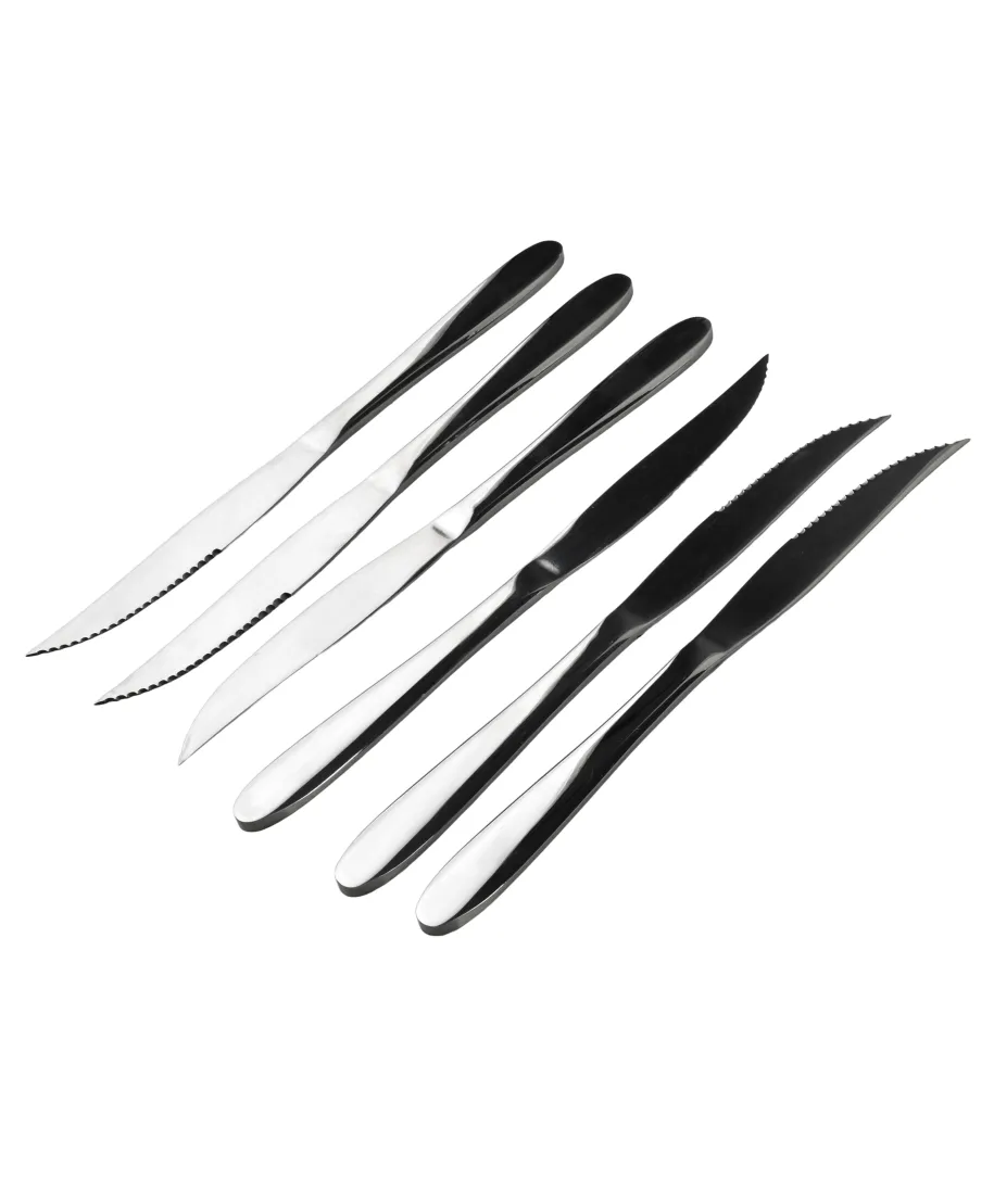 ORCHID Komplet 6 noży 23cm stekowe