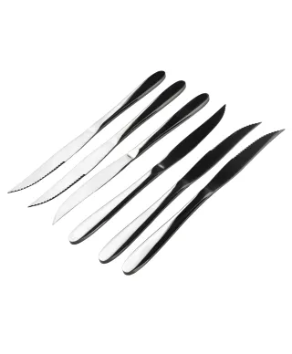 ORCHID Komplet 6 noży 23cm stekowe