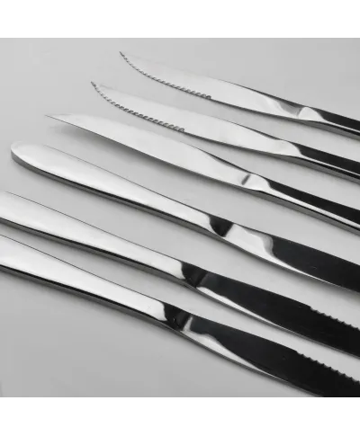 ORCHID Komplet 6 noży 23cm stekowe