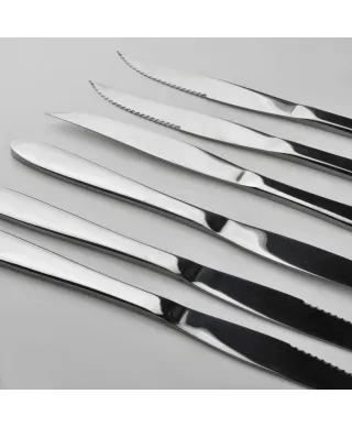 ORCHID Komplet 6 noży 23cm stekowe