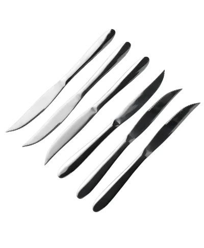 ORCHID Komplet 6 noży 23cm stekowe