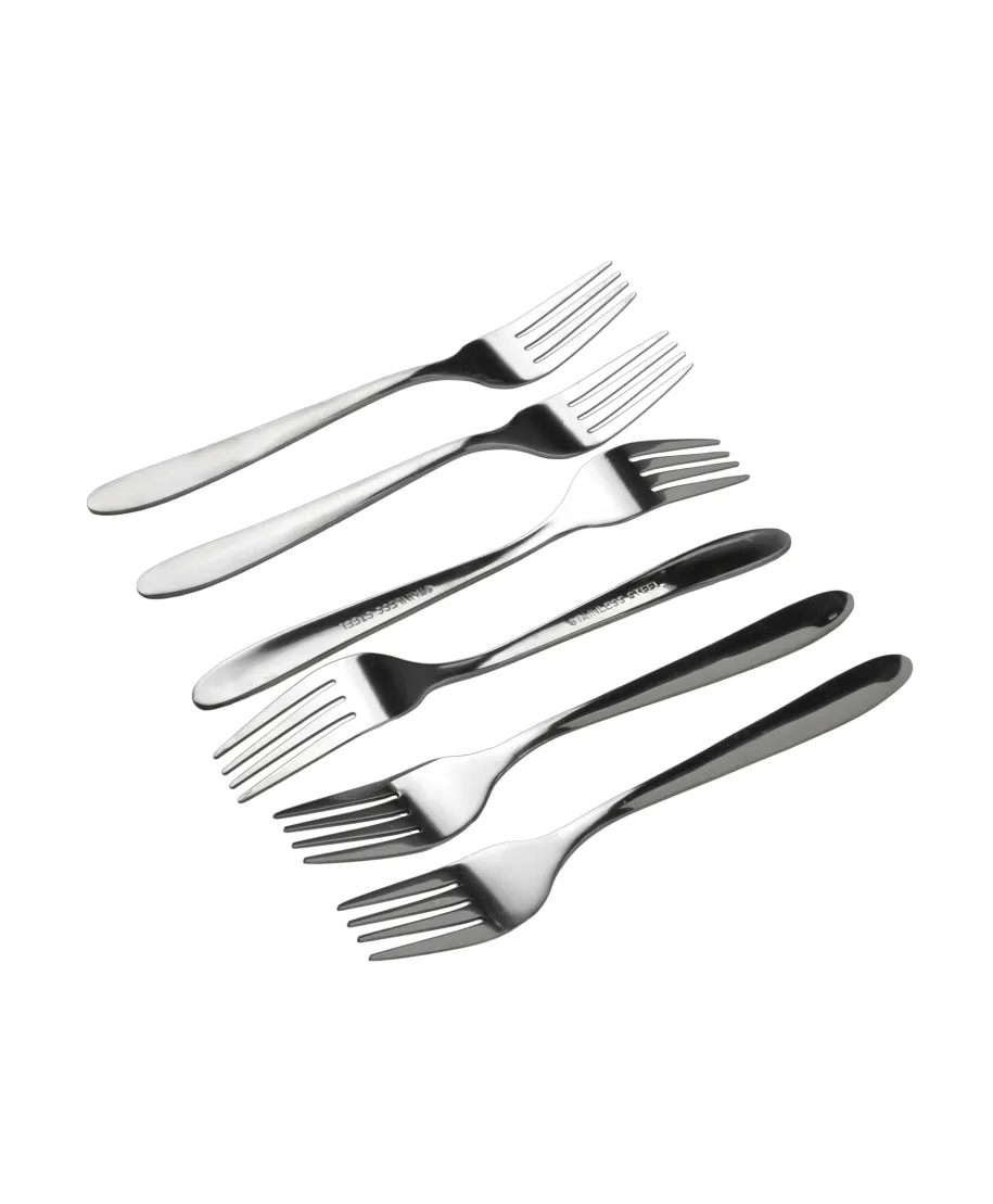 ORCHID Komplet 6 widelców 18,6cm