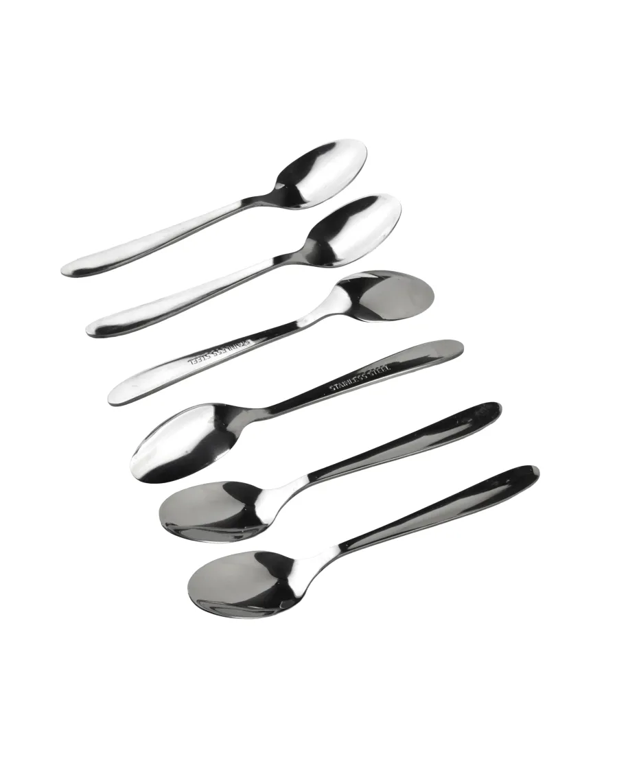 ORCHID Komplet 6 łyżeczek 15cm