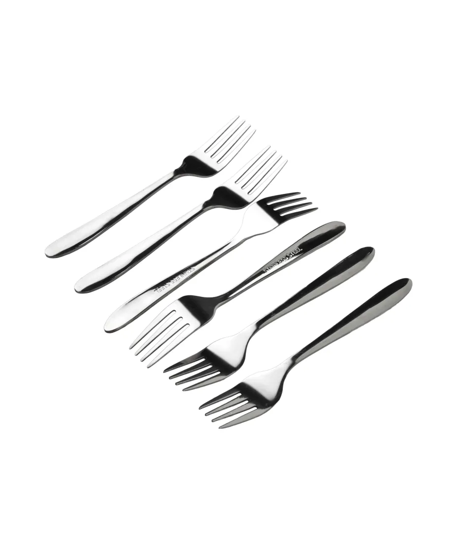 ORCHID Komplet 6 widelców 15cm