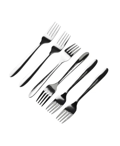 ORCHID Komplet 6 widelców 15cm