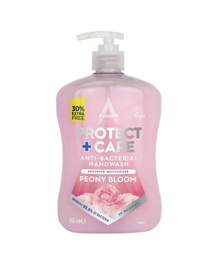 ASTONISH Mydło antybakteryjne w płynie650ml HANDWASH PEONY BLOOM