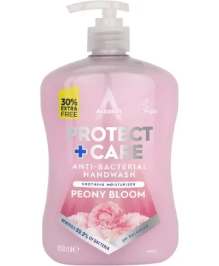 ASTONISH Mydło antybakteryjne w płynie650ml HANDWASH PEONY BLOOM