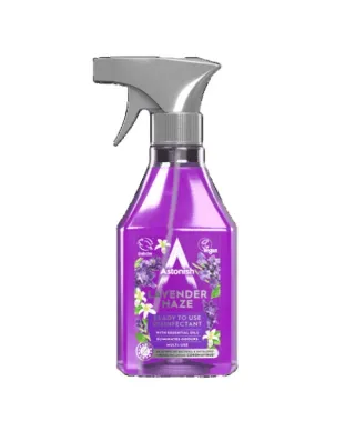 ASTONISH Antybakteryjny płyn do mycia wszystkich powierzchni w domu o zapachu lawendowym 550ml