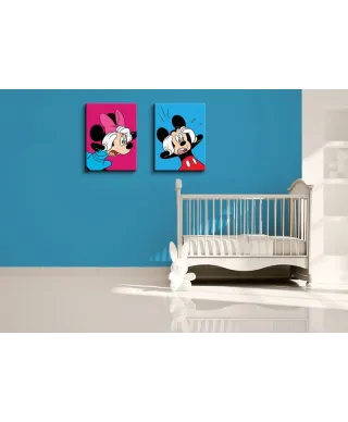 Obraz do salonu - Mickey Mouse (Shocked)