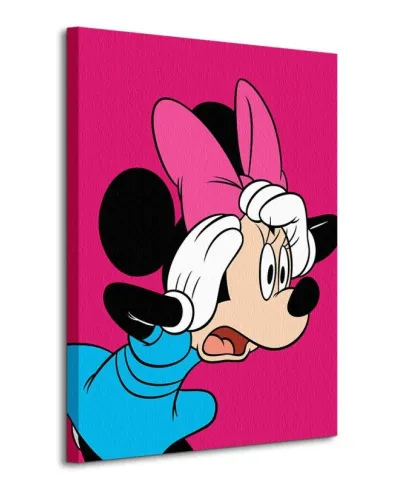 Obraz do salonu - Minnie Mouse (Shocked)