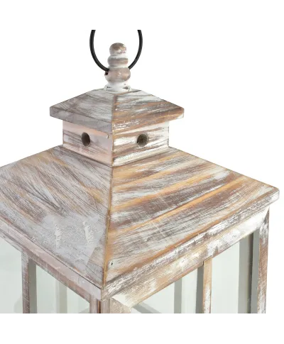 LOKKE Komplet 2 latarni25x25x64cm+18x18x47cm