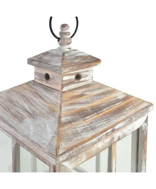 LOKKE Komplet 2 latarni25x25x64cm+18x18x47cm